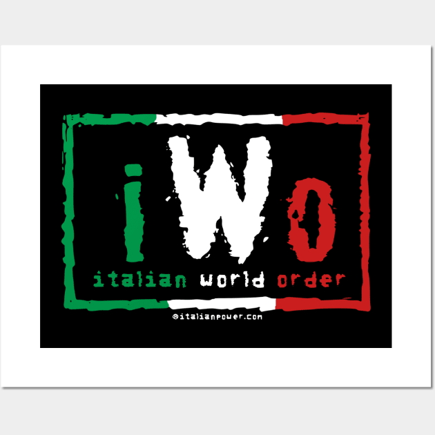 Italian World Order Wall Art by ItalianPowerStore